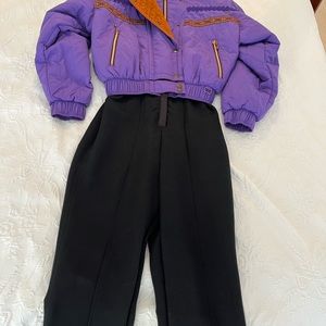Schoeller vintage one piece ski suit in excellent condition.